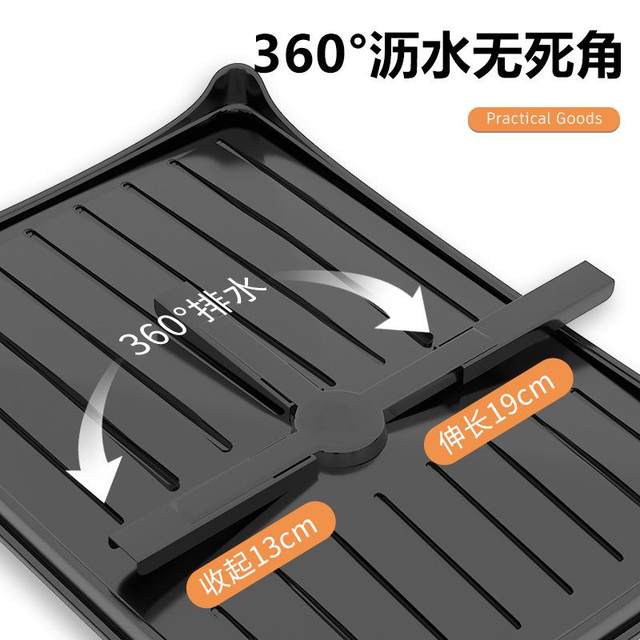 Kitchen drain storage rack countertop household KD style dish rack tableware sink bowl chopstick storage rack bowl rack