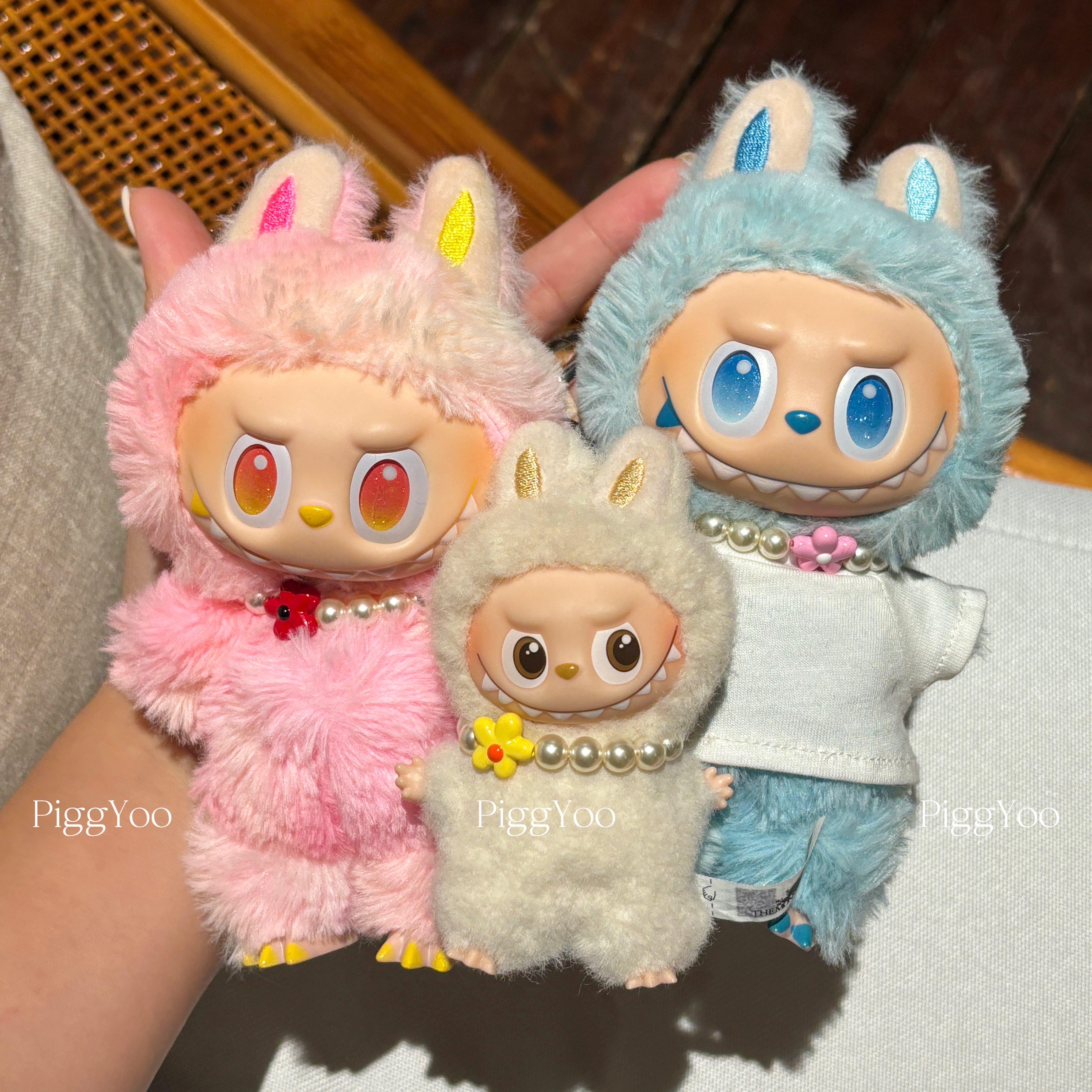 【原创小花珍珠项链】LABUBU拉布布娃衣施家珍珠花朵吊坠迷你着替,淘宝优惠券,粉丝福利购,淘宝优惠卷