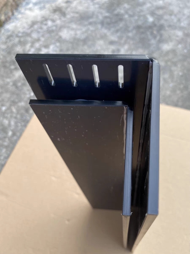 鱼缸直角溢流挡板鱼梳板伪直角亚克力水泵遮挡定水板加直角溢流板 - 图3