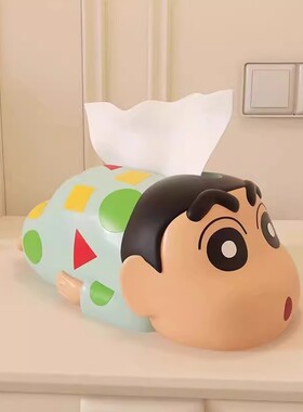 大号胖虎纸巾抽纸盒卧室摆件