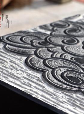 祥云展示柱新中式大号落地中国风装饰摆件底座客厅拴马桩大工艺品