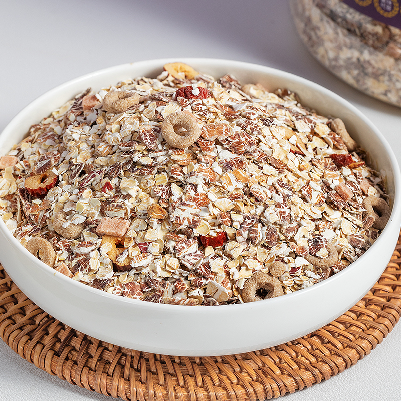 欧享客酸枣仁百合茯苓燕麦片营养早餐即食冲饮粗粮饱腹健康代餐 - 图3