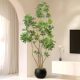 Simulated duck foot wood high-end light luxury green plant ornaments for the living room