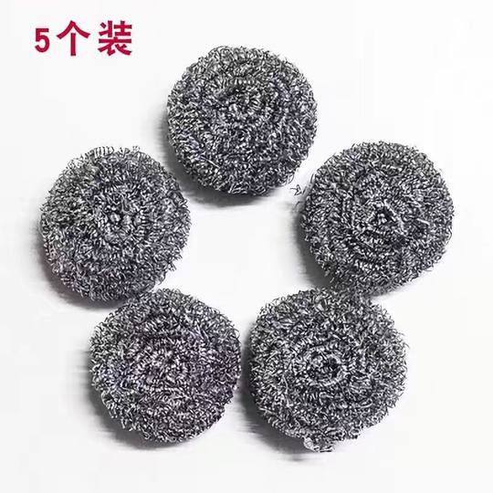 Steel wire ball merchants use stainless steel wire ball that does not shed wire, kitchen scrubbing pot and dishwashing cleaning ball