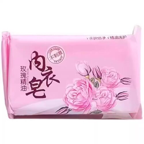 内衣玫瑰精油皂温和清洁贴身衣物皂全家共享不伤手内衣净护洗衣皂 - 图3