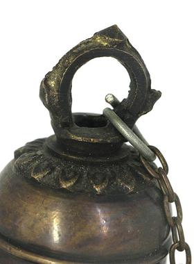 尼泊尔手工小铃铛铜铃阳台屋檐民宿酒店软装门饰复古风铃