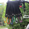 Electric vehicle front universal metal hook automatically rebounds