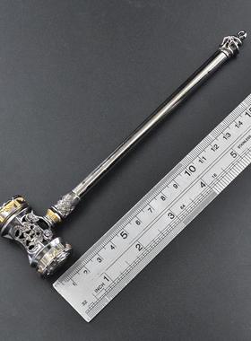 DL唐三大陆海神昊天三叉戟霸王锤合金中性签字笔模型摆设品钥匙扣