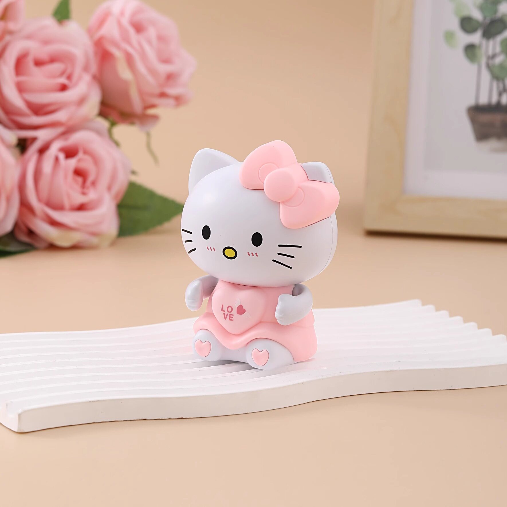 520比心hello kitty哈喽KT猫会说iloveyou送女友情人节礼物公仔