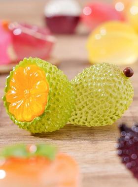 夜光渐变大号水果萌粒蓝莓灯笼果diy饰品直播盲袋拍摄造景小摆件