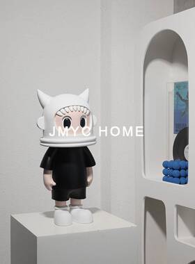 可爱通雕摆设样板间男卡孩儿童房电视塑柜软装饰品客2600大厅落地