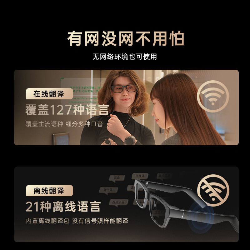 iTour亲爱的翻译官AR翻译眼镜实时翻译同传在线翻译英语AI智能 - 图1
