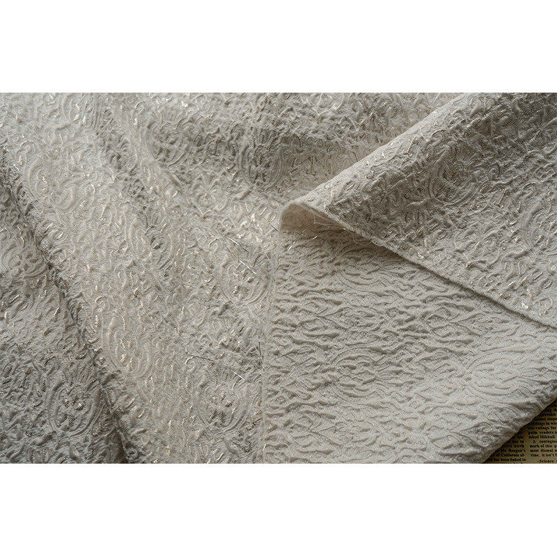 金银丝浮雕宫廷复古提花面料洛丽塔旗袍微弹涤棉箱包鞋服布料,淘宝优惠券,粉丝福利购,淘宝优惠卷