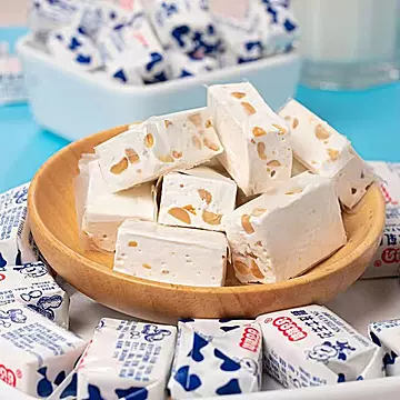 国产紫皮糖酥糖花生牛轧糖大虾酥年货500g[10元优惠券]-寻折猪