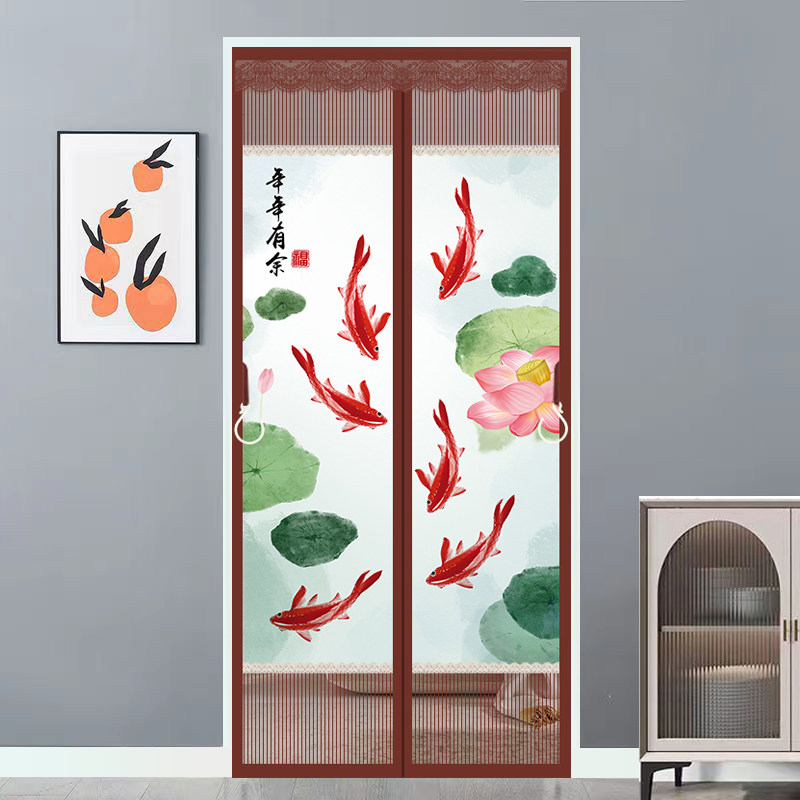 新款隐私防蚊纱j门帘自吸免打孔家用厨房隔断夏季防蝇魔术贴磁性,淘宝优惠券,粉丝福利购,淘宝优惠卷