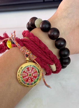 武当山直发传统工艺山花钱吊坠