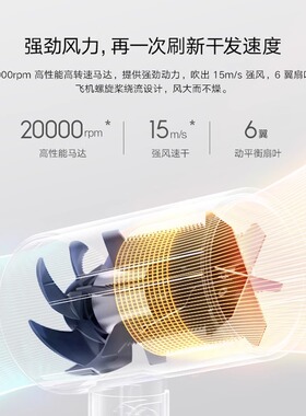 小米吹风机折叠电吹风