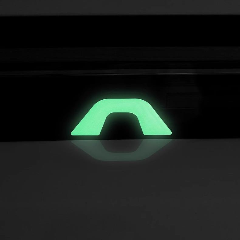 适用理想L6L7L8L9电动尾门夜光贴荧光后备箱开关按键警示贴装 - 图3