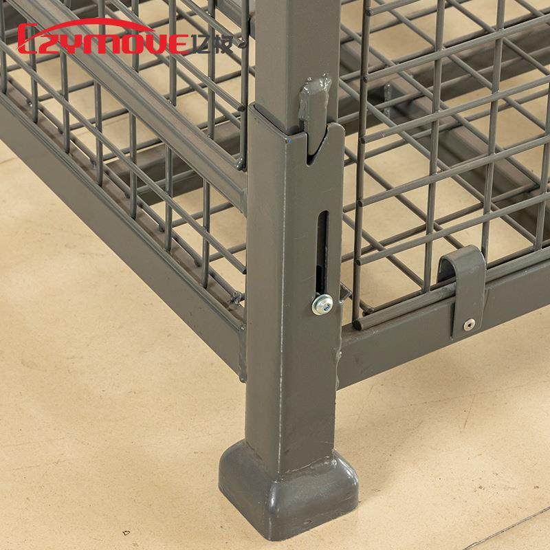 仓储笼铁框仓库折叠式周转铁筐重型供应厂家江苏现货按需定,淘宝优惠券,粉丝福利购,淘宝优惠卷