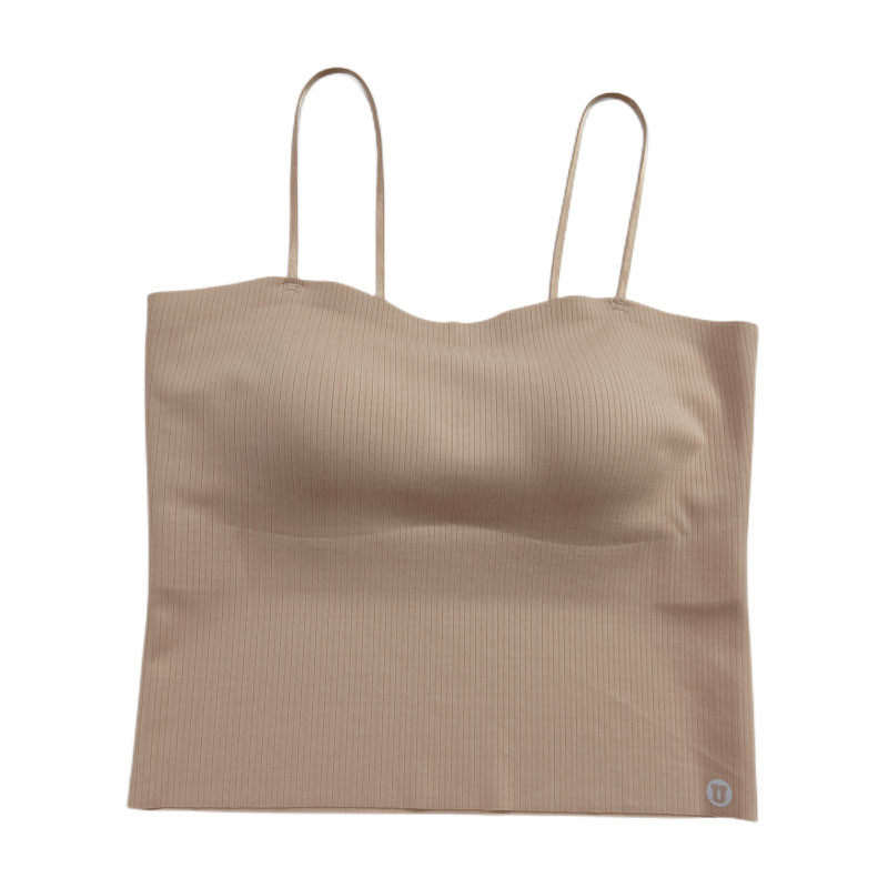 一字领中长款女夏季防走光固定杯无痕抹胸细肩带内搭裹胸,淘宝优惠券,粉丝福利购,淘宝优惠卷