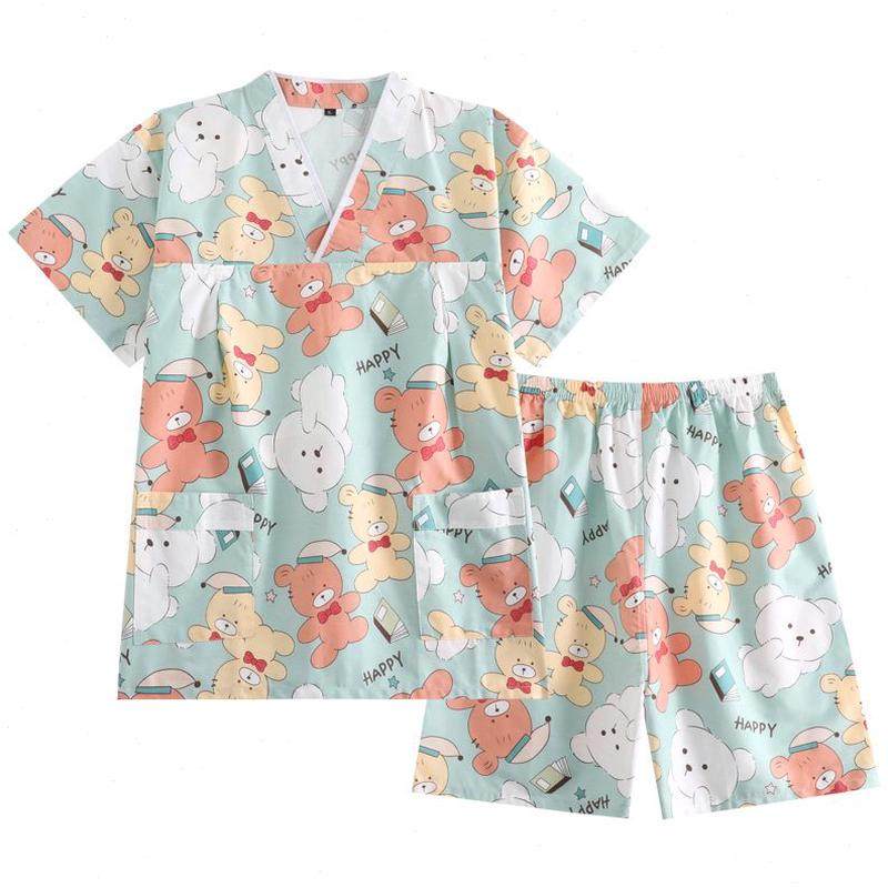 款服服套装洗浴情侣家居服儿童亲子汗蒸服女桑拿男款睡衣纯棉可爱,淘宝优惠券,粉丝福利购,淘宝优惠卷