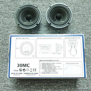 阿尔派汽车音响三分频3.0寸中音中置扬声器车载音响改装喇叭升级