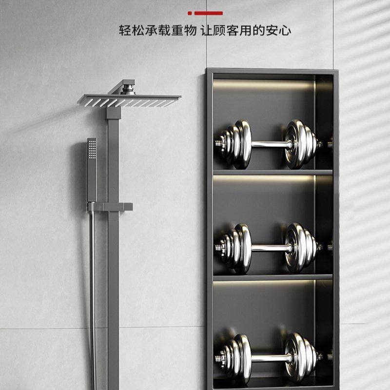 304不锈钢壁龛嵌入式卫生间置物架分层隔板浴室壁龛柜定制明装,淘宝优惠券,粉丝福利购,淘宝优惠卷