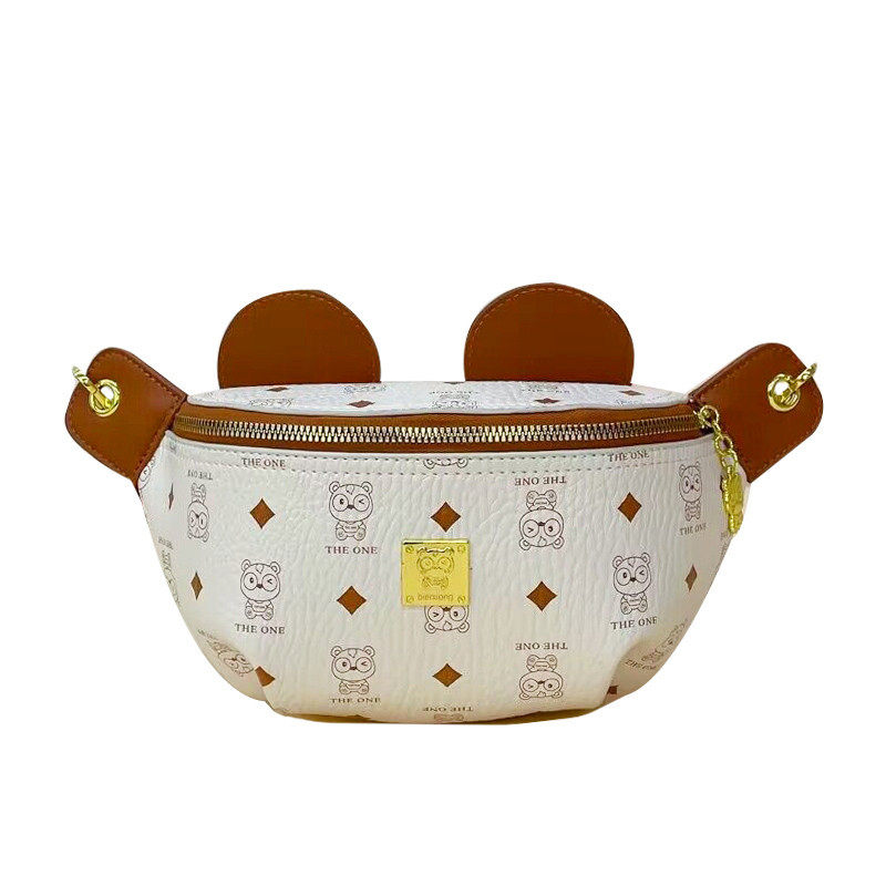 比尔熊夏季可爱胸前胸包流行小包包2023新款少女宽肩带腰包斜挎包,淘宝优惠券,粉丝福利购,淘宝优惠卷