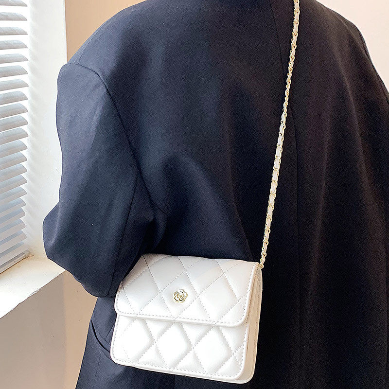 高级感迷你链条小包包女包2024新款韩版斜挎小众手机包,淘宝优惠券,粉丝福利购,淘宝优惠卷