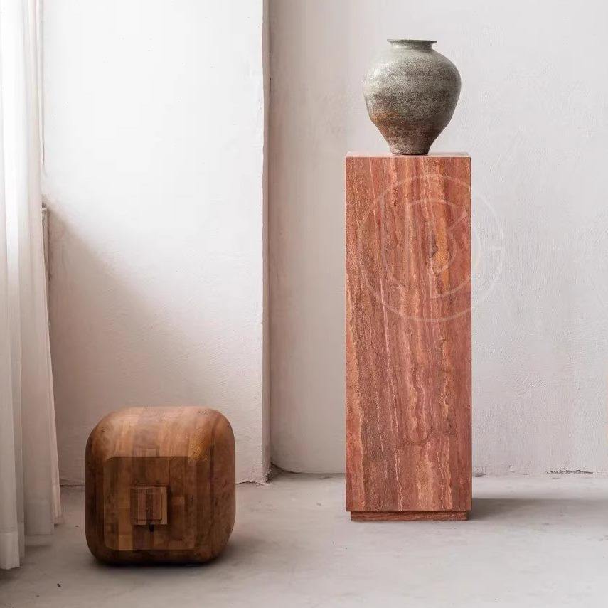 洞柱玄关电视柜石雕展示台基墩落地摆件大理石底座台塑红子子座,淘宝优惠券,粉丝福利购,淘宝优惠卷