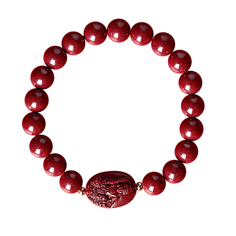 朱砂普贤本命年守护神手链女虚空藏属蛇兔蛇本命佛手串男礼品,淘宝优惠券,粉丝福利购,淘宝优惠卷