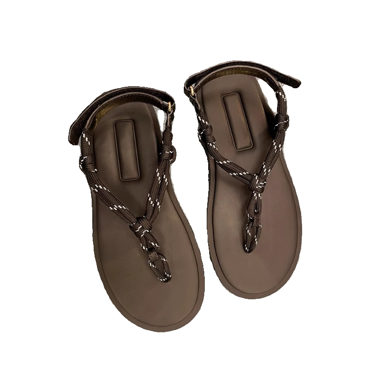 高级感仙女凉鞋2025夏季新款人字拖鞋女外穿夹趾度假沙滩平底凉拖,淘宝优惠券,粉丝福利购,淘宝优惠卷