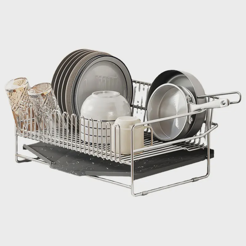 304不锈钢碗架沥水架一体免安装台面碗碟收纳架厨房碗盘子沥碗架,淘宝优惠券,粉丝福利购,淘宝优惠卷
