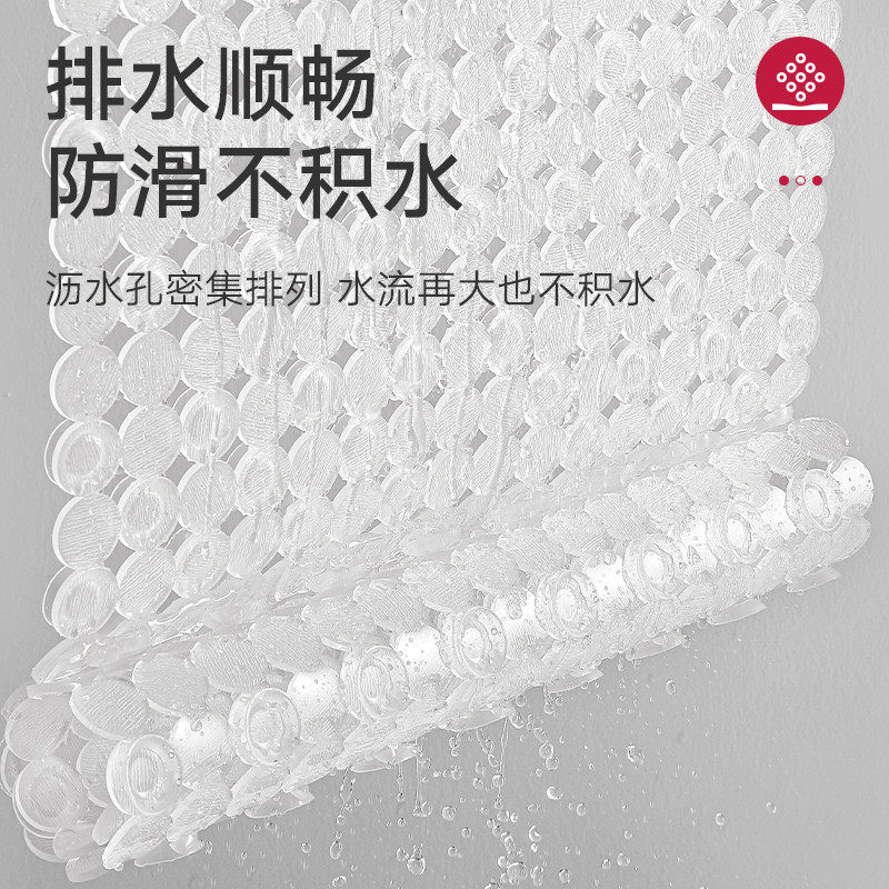 浴室地垫厕所防滑垫透明卫生间洗澡专用防摔垫子儿童淋浴按摩脚垫,淘宝优惠券,粉丝福利购,淘宝优惠卷