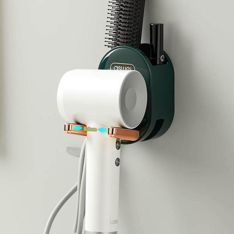 挂架电吹风筒支架吹风机置物架收纳浴室壁挂式免打孔卫生间厕所子,淘宝优惠券,粉丝福利购,淘宝优惠卷