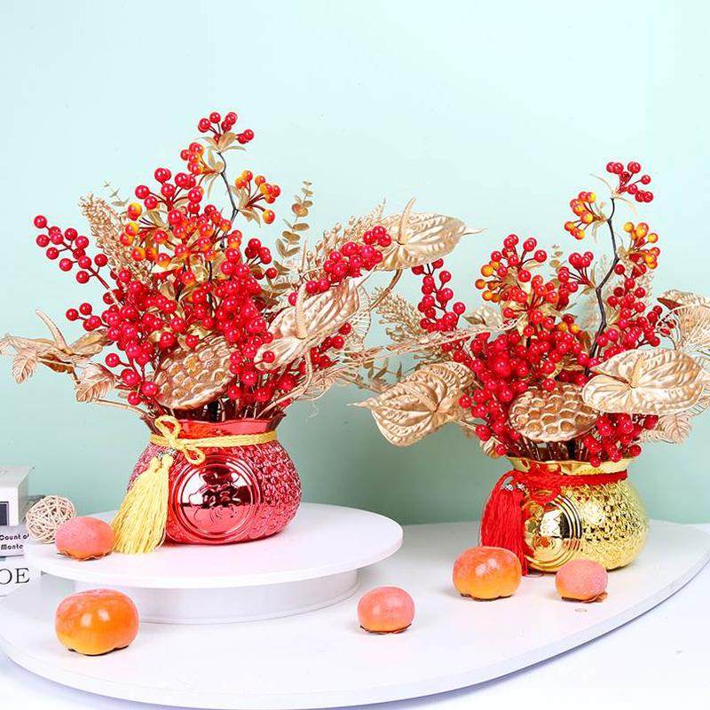 精品纳年宵桶春金包邮节财新年礼盒摇钱树摆件发礼物钻果元宝,淘宝优惠券,粉丝福利购,淘宝优惠卷