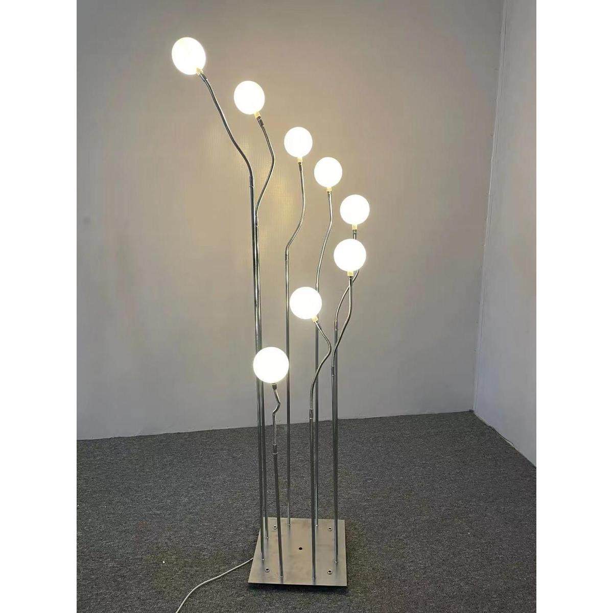 婚庆道具多头龙珠路引可弯曲奶白圆球铁艺路引灯婚礼舞台装饰摆件,淘宝优惠券,粉丝福利购,淘宝优惠卷