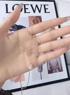 镂空葫芦项链女纯银999新中式流苏福禄锁骨链2025年新款生日礼物