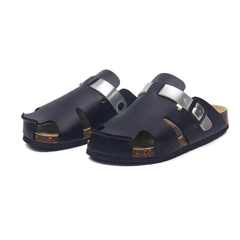 步伦情侣鞋包休闲鞋户外夏男女沙滩搭扣洞洞鞋软木拖头懒人麦平底,淘宝优惠券,粉丝福利购,淘宝优惠卷