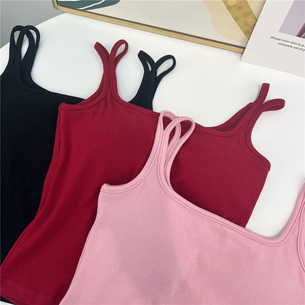 元熙春夏季螺纹棉带胸垫女辣妹短款无痕肩带抹胸,淘宝优惠券,粉丝福利购,淘宝优惠卷