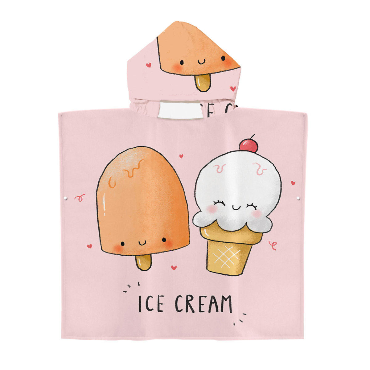 海洋连帽穿戴浴袍沙滩斗篷双面绒换衣毛巾动物卡通儿童连帽浴巾98,淘宝优惠券,粉丝福利购,淘宝优惠卷