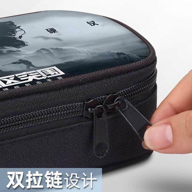 三笔袋男暗区突围孩帆布六年纪五四小学生文具盒铅笔盒童大容量,淘宝优惠券,粉丝福利购,淘宝优惠卷