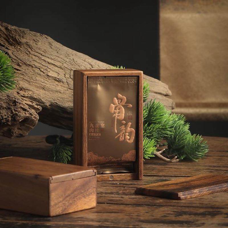 胡桃木长泡两泡品鉴盒宽版小泡袋茶叶包装盒空礼盒岩茶木盒子定制,淘宝优惠券,粉丝福利购,淘宝优惠卷