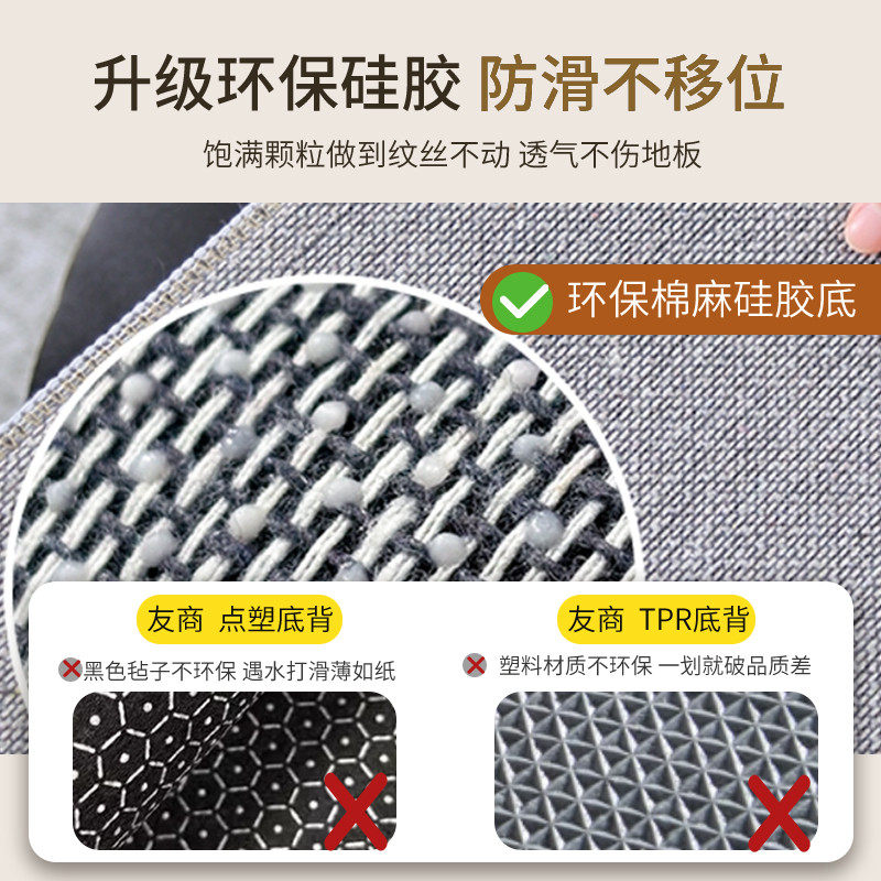 2025新款地垫入户门垫家用进门防滑脚垫新中式大门口玄关耐脏地毯,淘宝优惠券,粉丝福利购,淘宝优惠卷