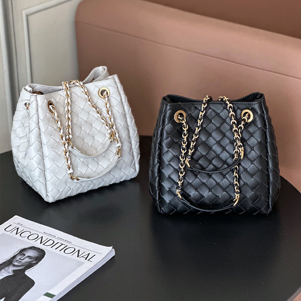 2025新款链条降落伞包编织包女高级感单肩腋下包通勤包,淘宝优惠券,粉丝福利购,淘宝优惠卷