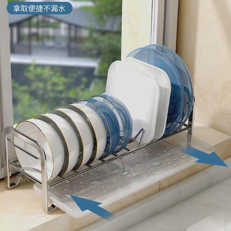 沥架置物架窄边厨房碗筷碗盘沥水架窗碗碟收纳架子台台面不锈钢碗,淘宝优惠券,粉丝福利购,淘宝优惠卷
