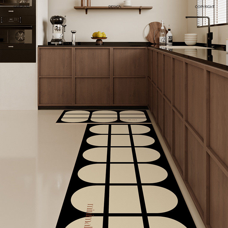 ins厨房防滑地垫速干高级感防油可擦免洗入户门口长条地毯,淘宝优惠券,粉丝福利购,淘宝优惠卷
