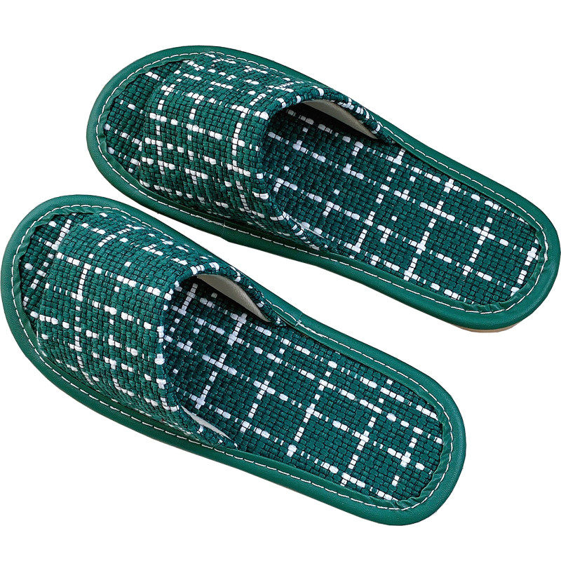 珍珠麻拖鞋女夏季家用室内防滑软底吸汗透气布艺居家木地板凉拖鞋,淘宝优惠券,粉丝福利购,淘宝优惠卷