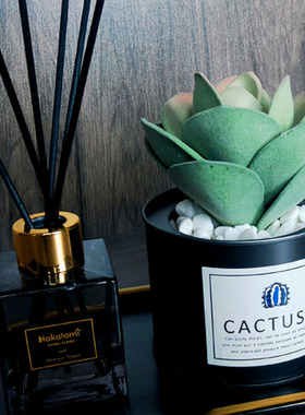 样板房卫生间浴室柜摆件洗手台套装陶瓷托盘香薰饰品意式轻奢软装