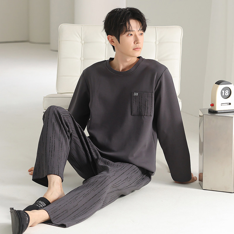 Urban Beauty Men's Pure Cotton Pajamas Homewear Set